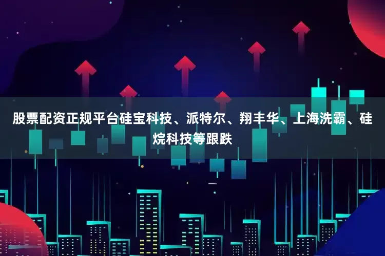 股票配资正规平台硅宝科技、派特尔、翔丰华、上海洗霸、硅烷科技等跟跌