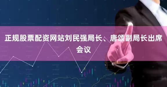 正规股票配资网站刘民强局长、唐颂副局长出席会议